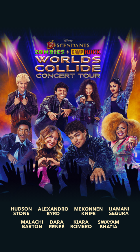 Descendants + Zombies + Camp Rock - Worlds Collide Concert Tour